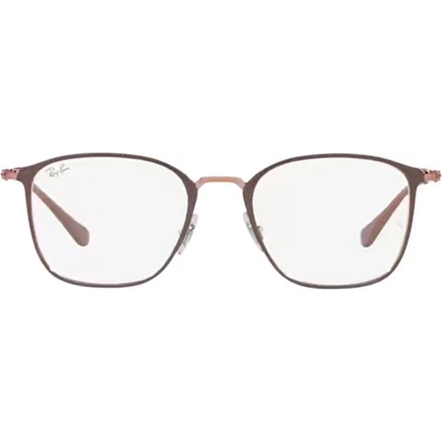 Ray-Ban RX 6466 Gafas de Vista Geométricas Marrón Unisex