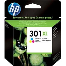 HP 301XL Color (CH564EE) - Cartucho de tinta original