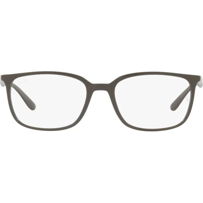 Ray-Ban RX 7208 Gafas de Vista Unisex Cuadradas Marrón