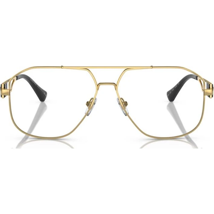 Versace VE 1287 Gafas de Vista Hombre Piloto Oro
