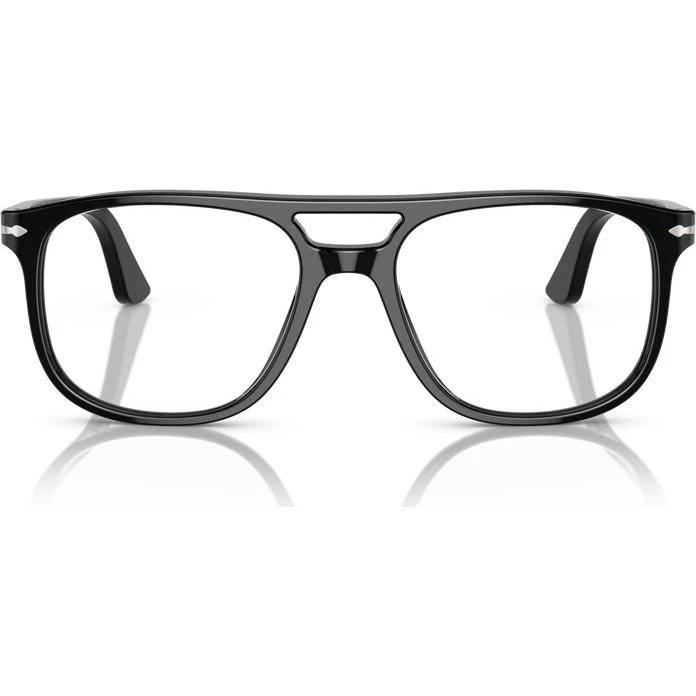 Persol Greta Po 3329v Gafas de Vista Piloto Unisex Negro