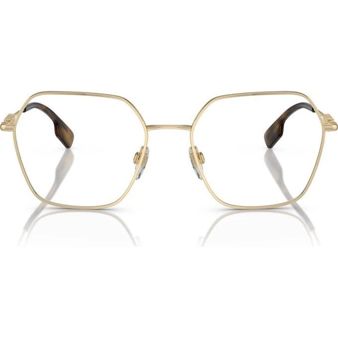 Burberry BE 1381 Gafas de Vista Mujer Oro Geométrico