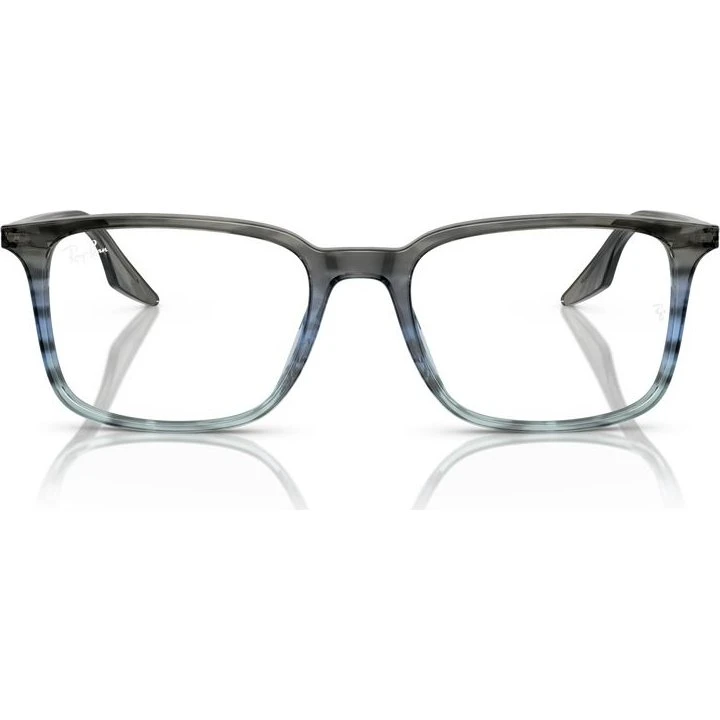 Ray-Ban RX 5421 Gafas de Vista Cuadradas en Acetato Azul