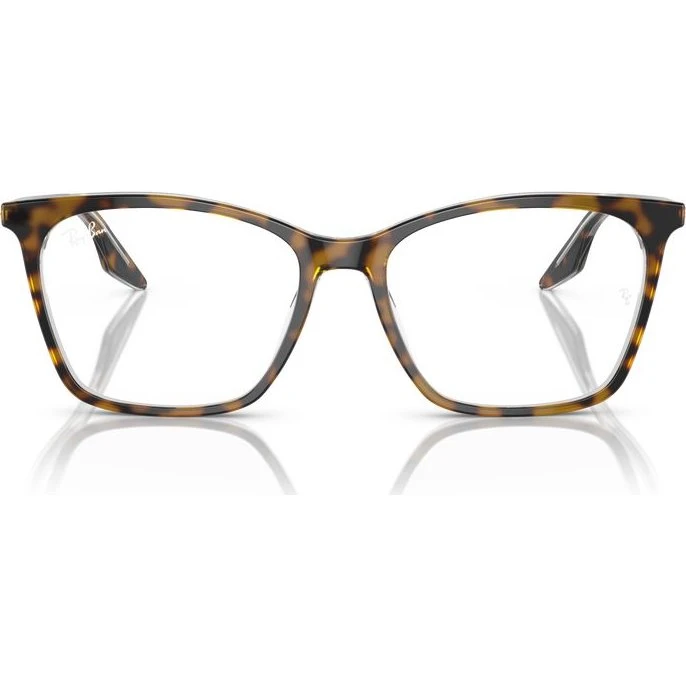 Ray-Ban RX 5422 Gafas de Vista Mujer Cuadradas Habano