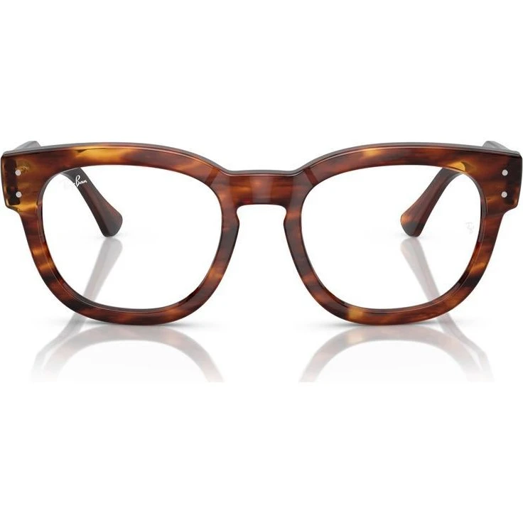 Ray-Ban Mega Hawkeye Rx 0298V Gafas de Vista Cuadradas Habano