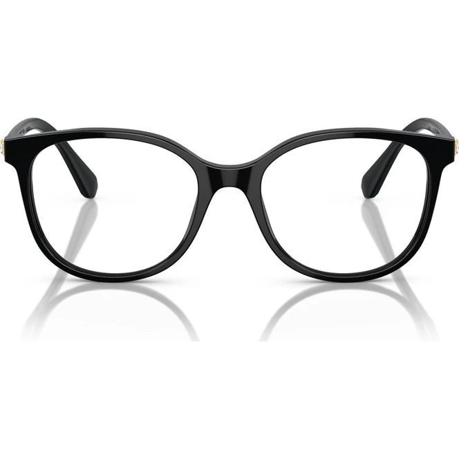 Swarovski SK2002 Gafas de Vista Cuadradas para Mujer - Negro