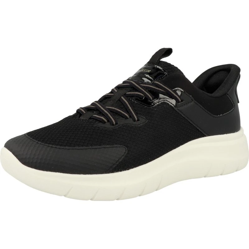 Geox D Plummery Plus Zapatillas Mujer Negro