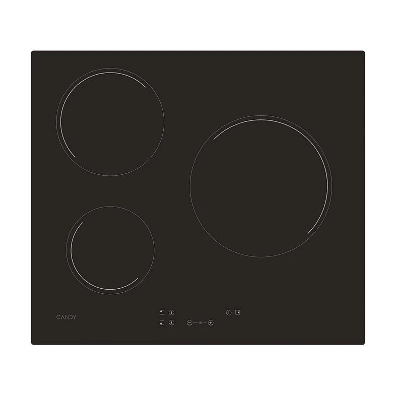 Candy Timeless CH63CC/4U2 Placa Vitrocerámica de 60 cm, 3 Zonas