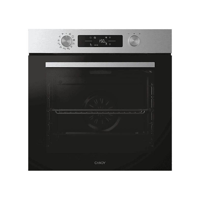Horno Multifunción Candy CA6 N5B3EYTX 78L Inox con Pirolisis y Aqualisis