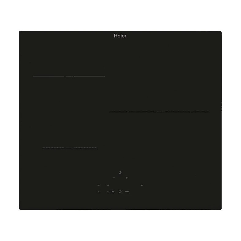 Placa de Inducción Haier HAI633CD/E1 ID Series, 3 Zonas, Negro