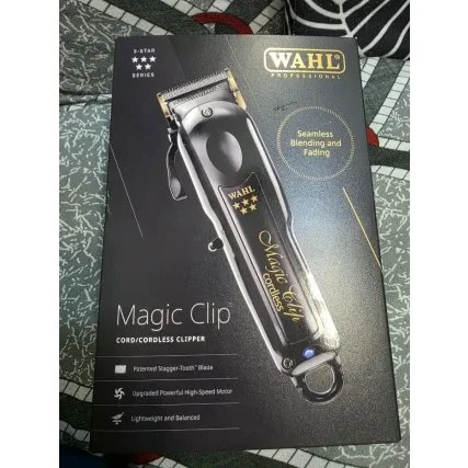 Wahl Cordless Magic Clip Negro — Máquina de Corte Profesional