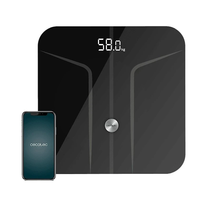 Báscula Inteligente Cecotec Surface Precision 9750 Smart Healthy Negra