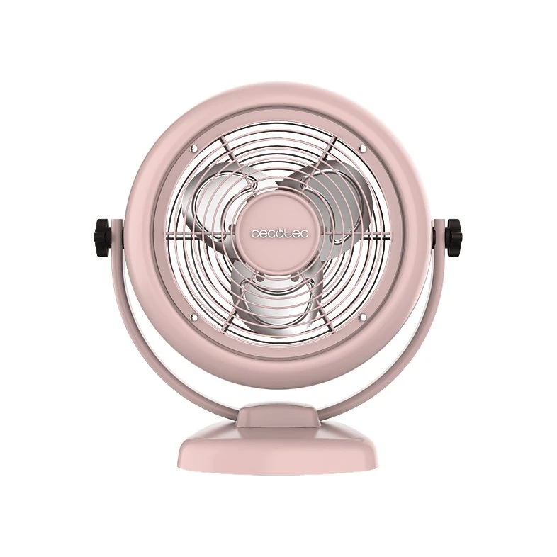 Cecotec EnergySilence 800 RetroDesk Ventilador de Sobremesa Rosa