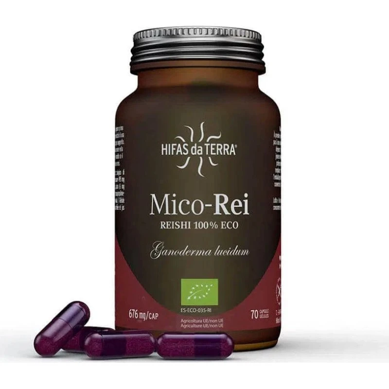 Hifas da Terra Mico Rei Ecológico - Extracto de Reishi con Vitamina C