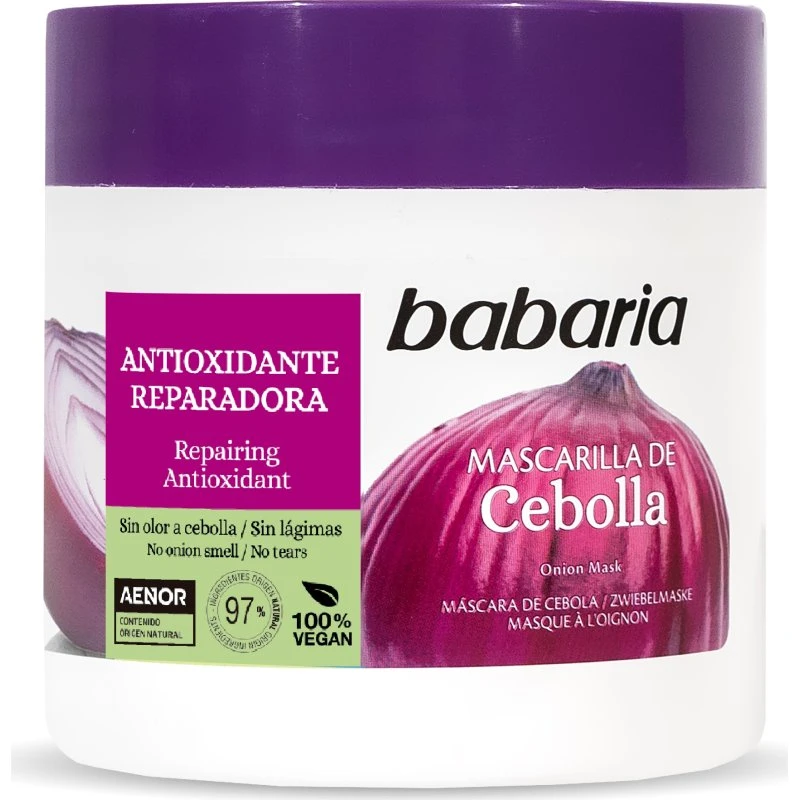 Babaria Mascarilla Capilar de Cebolla 400 ml