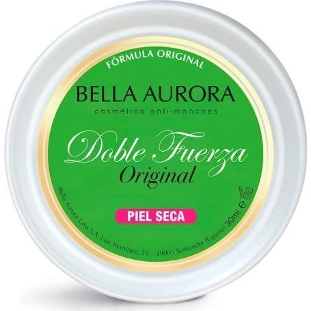 Bella Aurora Crema Doble Fuerza Piel Seca 30 ml
