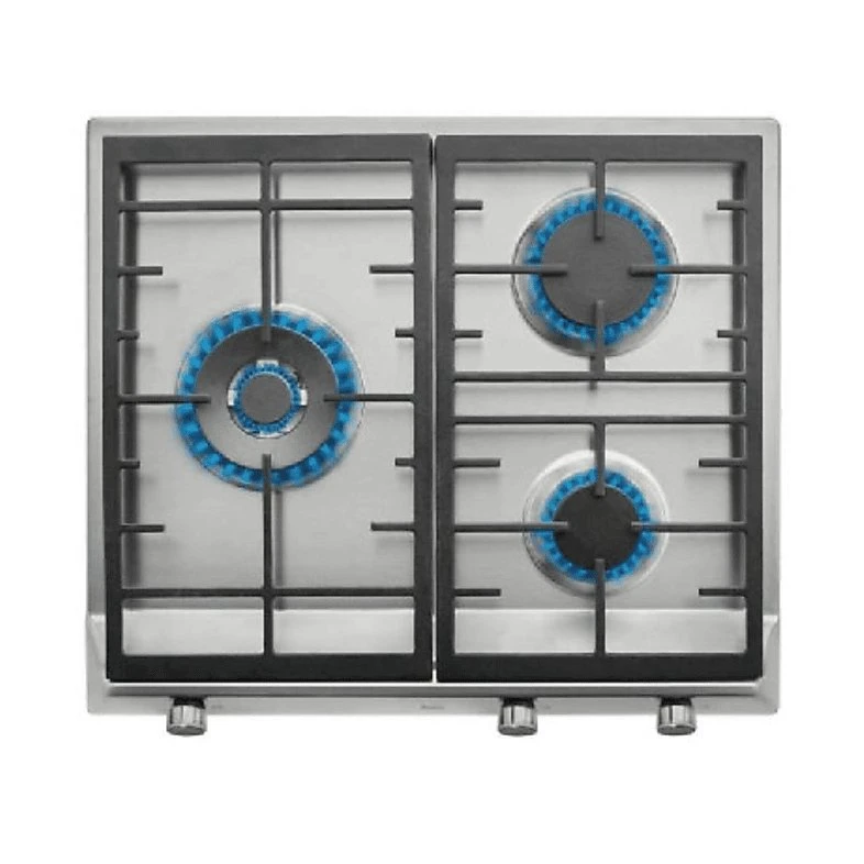 Teka EX 60.1 3G AI AL DR CI NAT Placa de Gas Natural 60 cm Acero Inox