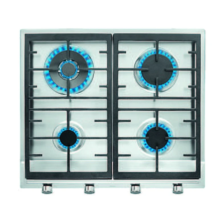 Teka Placa de Gas Ex 60.1 de 60 cm en Acero Inoxidable con 4 Zonas