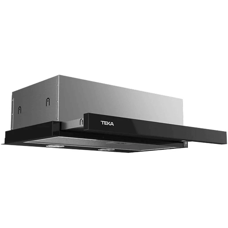 Teka CNL 6415 Campana Telescópica Negra de 60 cm y 385 m³/h