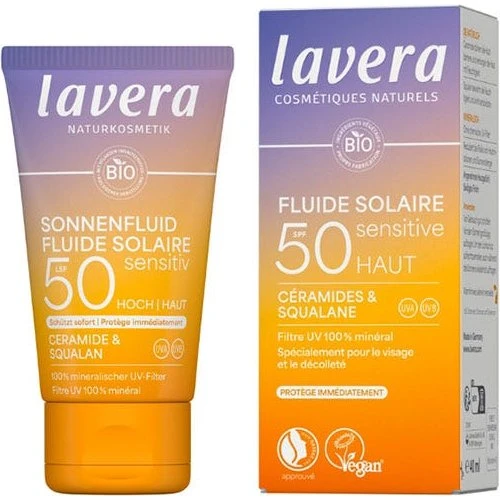 Lavera Fluido Solar Facial SPF 50 40 ml
