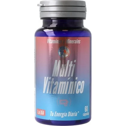 Ynsadiet Multivitamínico Energía Diaria 60 Cápsulas
