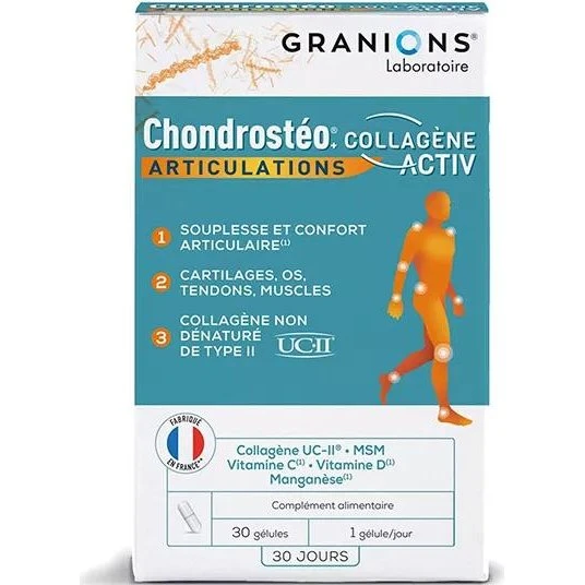 Granions Chondrostéo Colágeno Activo 30 comprimidos