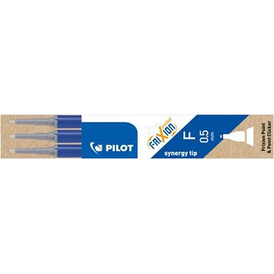 Pilot Frixion Point Recambio Azul para Bolígrafo Rollerball (3 Unidades)