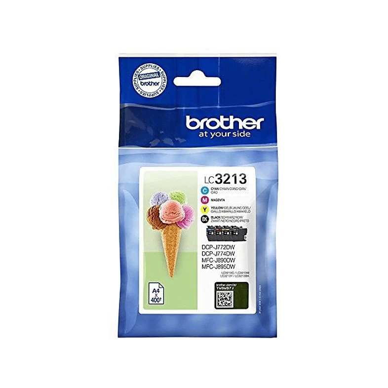 Brother LC-3213VAL Pack de 4 Cartuchos de Tinta Originales