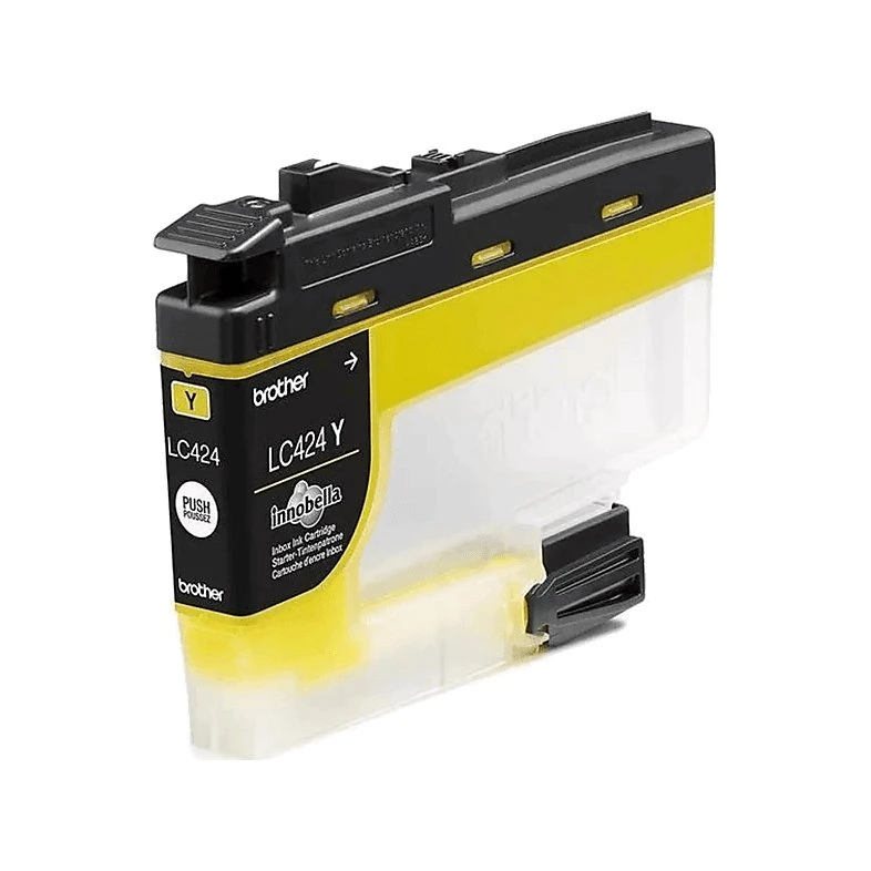 Brother LC424Y Cartucho de Tinta Amarillo Original - 750 Páginas