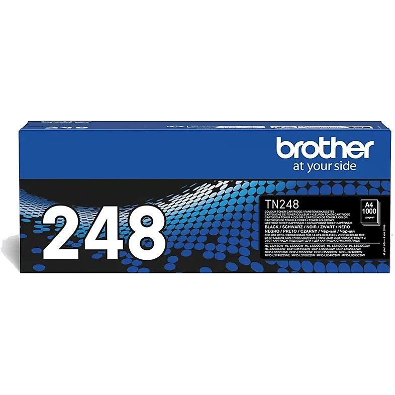 Brother TN248 Tóner Negro Original - 1.000 páginas