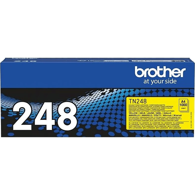 Brother TN248 Tóner Amarillo Original - 1.000 páginas