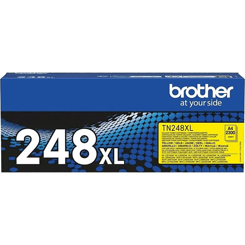 Brother TN248XL Tóner Amarillo XL Original