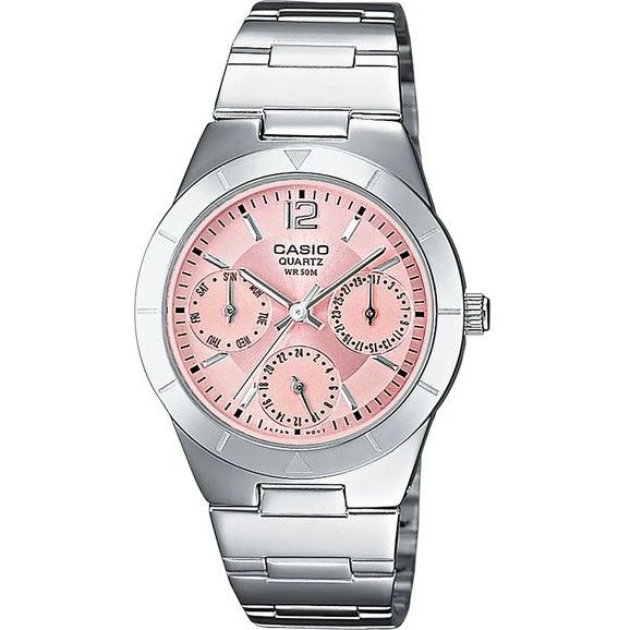 Casio LTP-2069D-4AVEG Reloj Mujer Rosa Acero