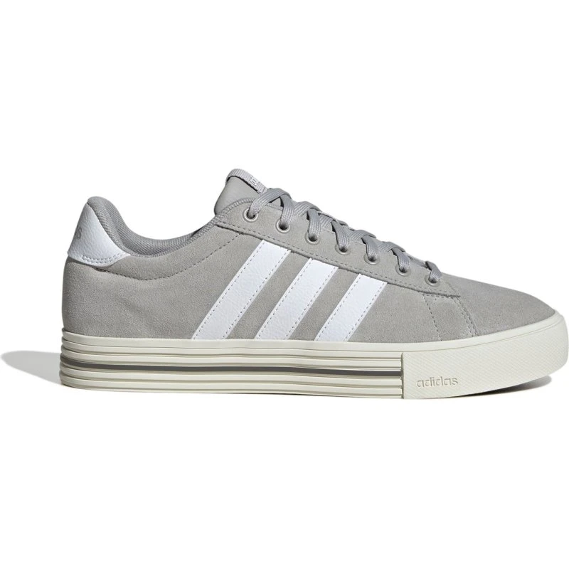 adidas Daily 4.0 Zapatillas Gris Claro y Blanco - Talla 44