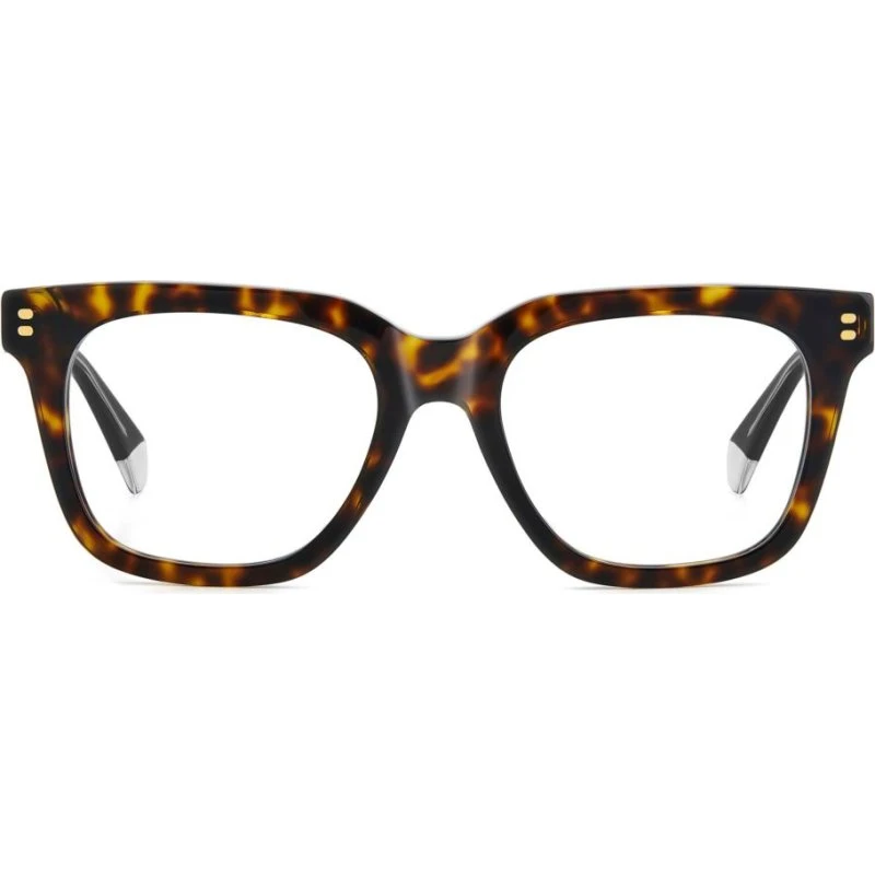 Polaroid PLD D558 Gafas de Vista Rectangulares Habano para Mujer