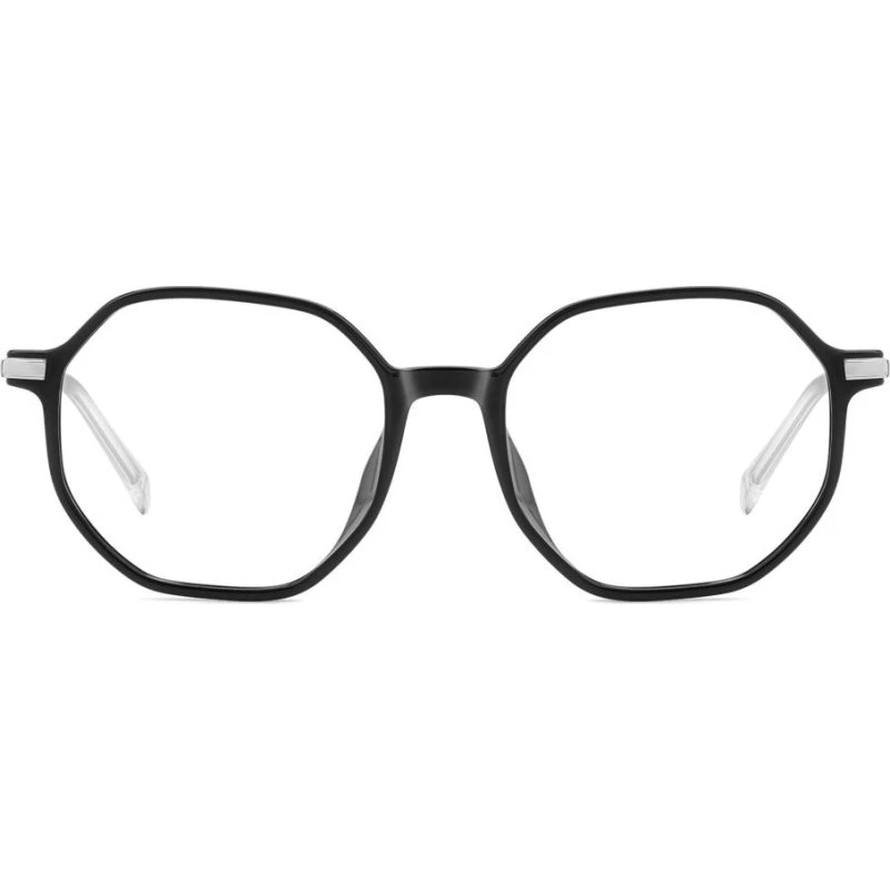 Polaroid PLD D566/G Gafas de Vista Mujer Negro Geométrico