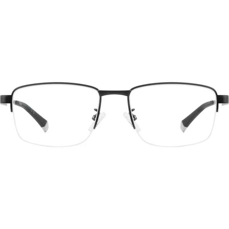 Polaroid PLD D571/G Gafas de Vista Hombre Rectangulares Negras