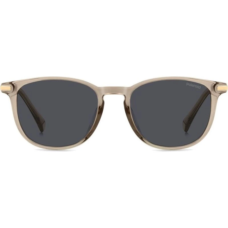 Polaroid PLD 4187/G/S/X Gafas de Sol Rectangulares para Hombre - Marrón