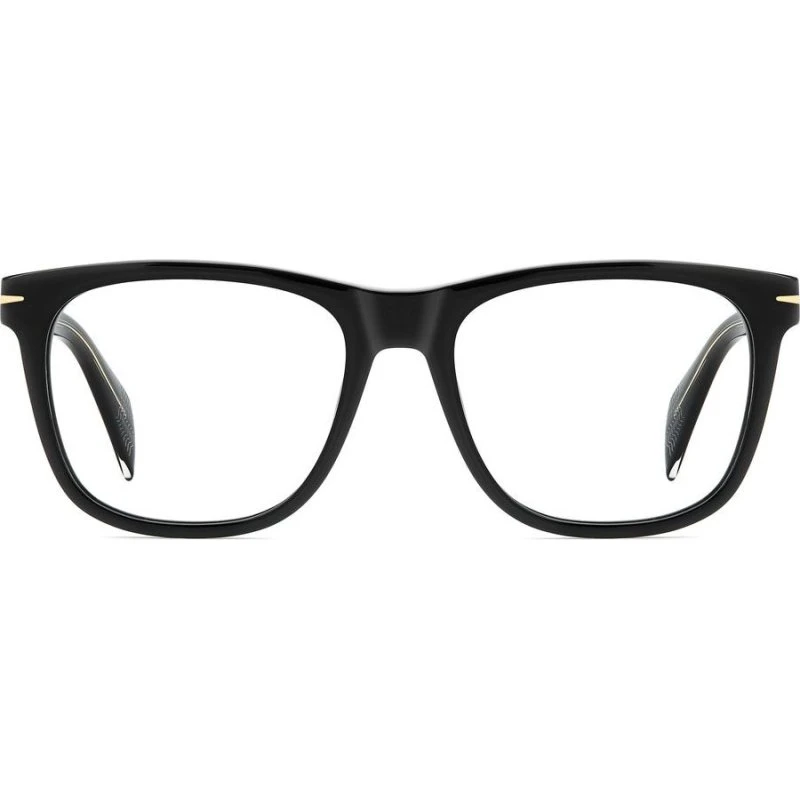 David Beckham DB 1208 Gafas de Vista Cuadradas para Hombre - Negro