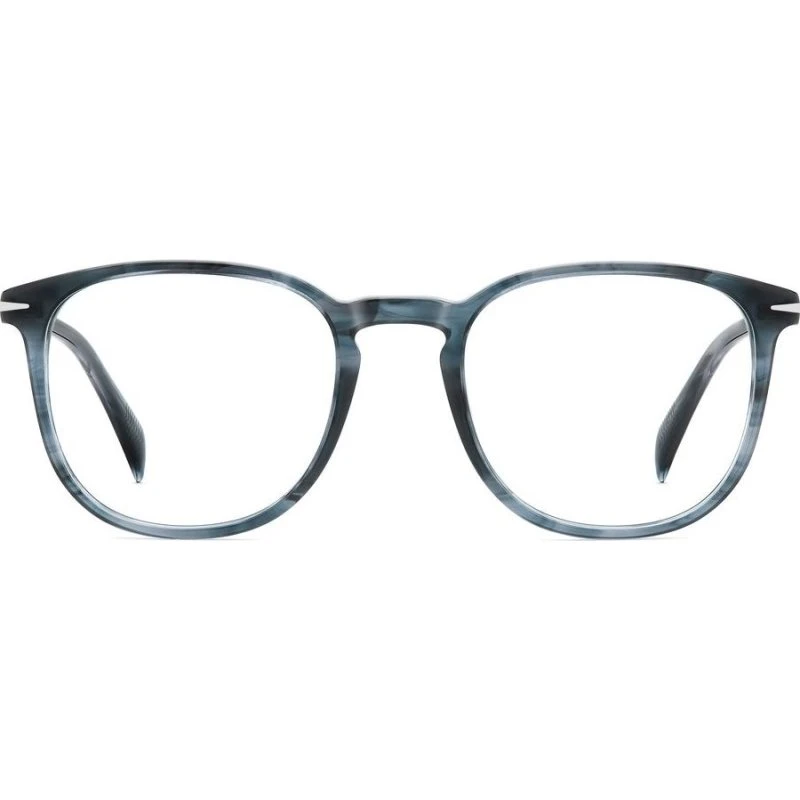 David Beckham DB 1212 Gafas de Vista Cuadradas Azules para Hombre
