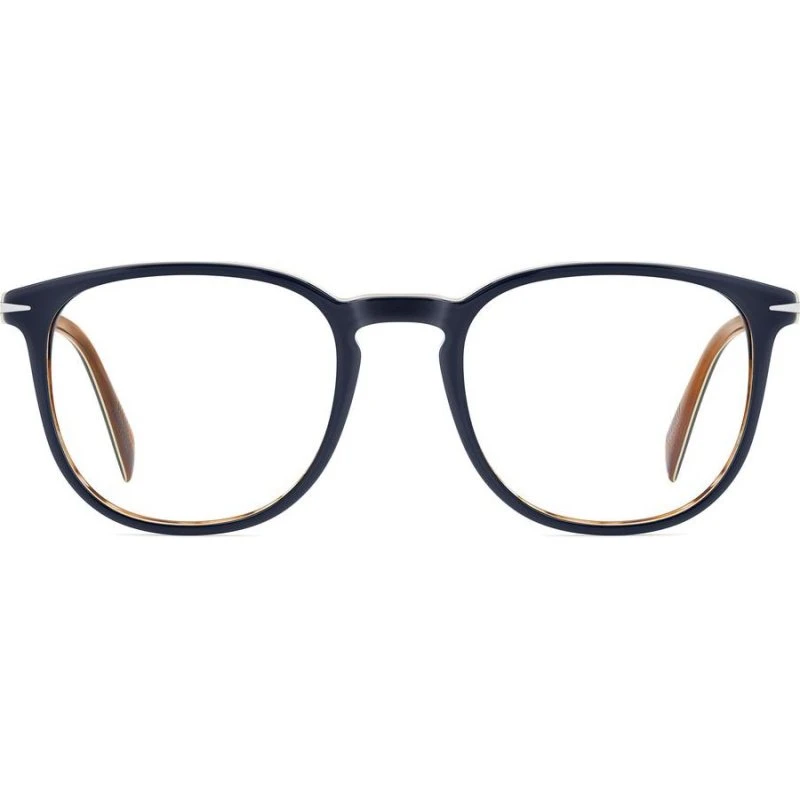 David Beckham DB 1212 Gafas de Vista Cuadradas Azules para Hombre