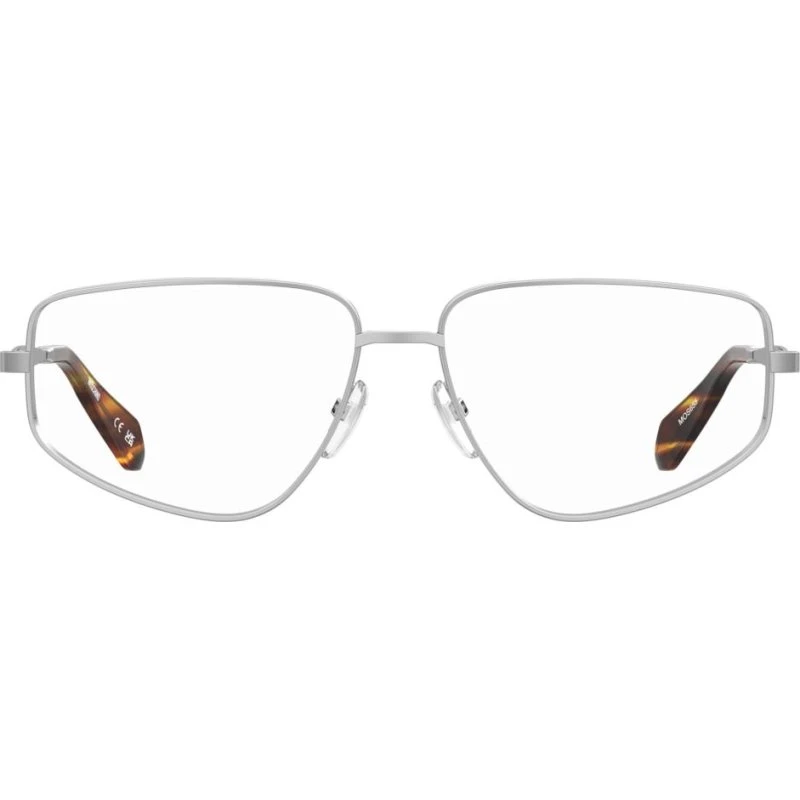 Moschino Mos655 Gafas de Vista Mujer Plata Geométricas