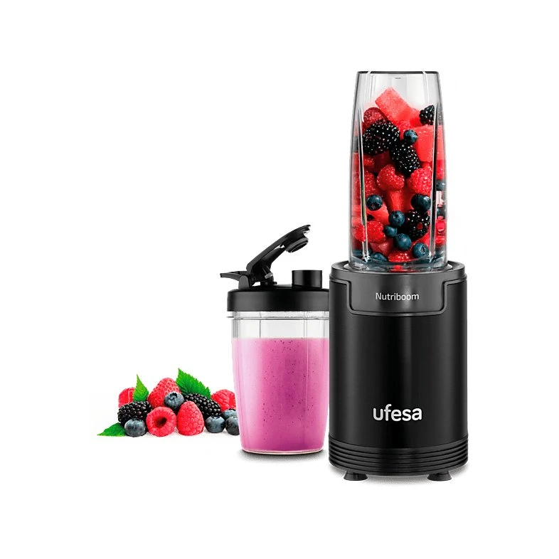 Ufesa Nutriboom BS2500 Batidora de Vaso 900W con 6 Accesorios