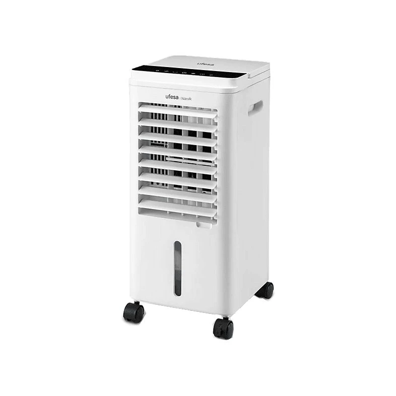 Ufesa Narvik Climatizador Evaporativo 65W, 5L, 3 Velocidades, Blanco
