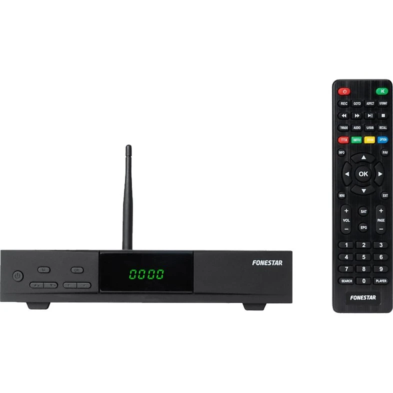 Fonestar RDS-585WHD Receptor TDT2 y Satélite Full HD WiFi Negro