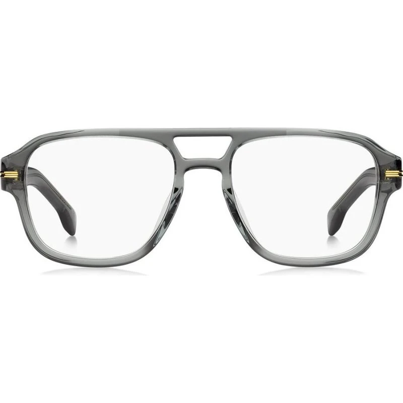 Hugo Boss 1854/G Gafas de Vista Cuadradas para Hombre - Gris