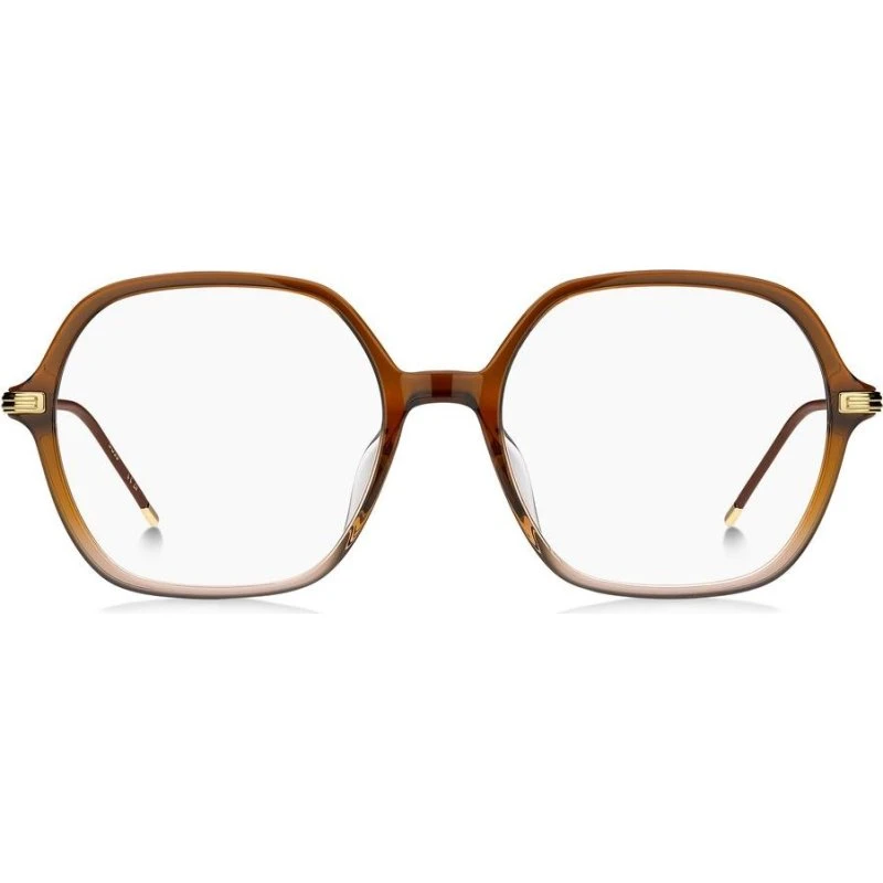Boss 1864/G Gafas de Vista Cuadradas para Mujer - Marrón