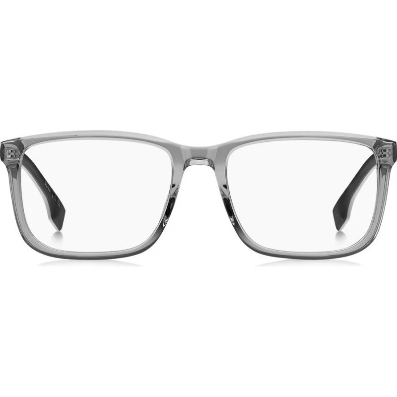 Boss 1827/G Gafas de Vista Cuadradas para Hombre - Gris