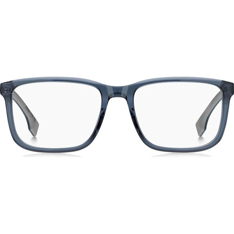 Boss 1827/G Gafas de Vista Cuadradas para Hombre - Azul