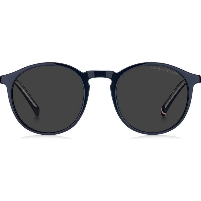 Tommy Hilfiger TH 2267/S Gafas de Sol Redondas Azules para Hombre